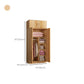 Freestanding Wood Frame Wardrobe Armoire Multifunctional Wardrobe with Soft Close Doors