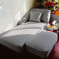 Contemporary One Armed Chaise Recessed Arms Accent Chair for Living Room Clearhalo 'Chairs & Seating' 'Chaise Lounge' 'chaise_lounge' 'furn' 'furn_chaise_lounge' 'Furniture' 'Living Room Furniture' 7254702