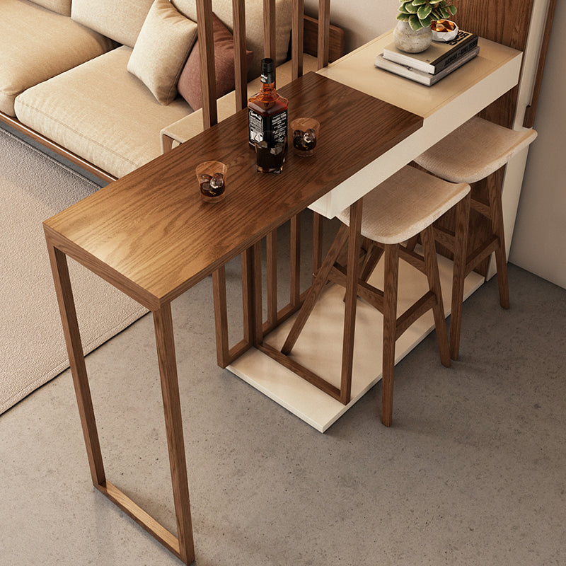 Juego de altura de mostrador contemporáneo Juego de mesa y taburete de 1/2/3 piezas