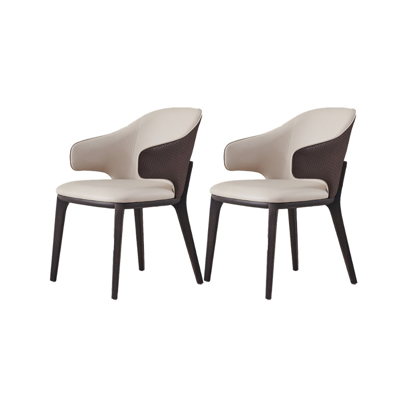 Industriebekleidungspolsterer Esstuhl Armless Esszimmerstuhl