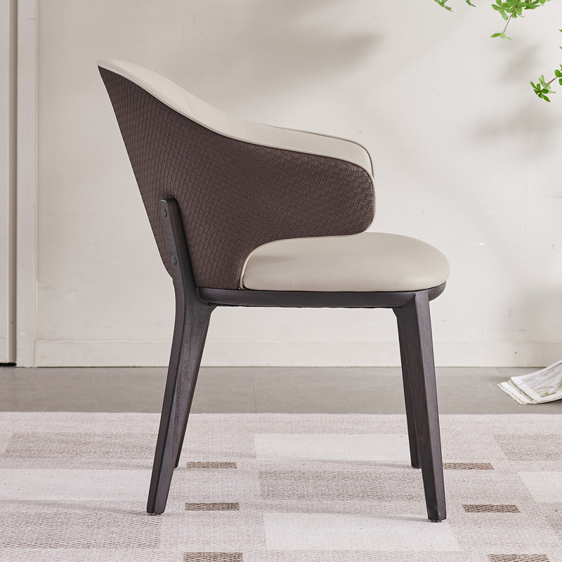 Industriebekleidungspolsterer Esstuhl Armless Esszimmerstuhl