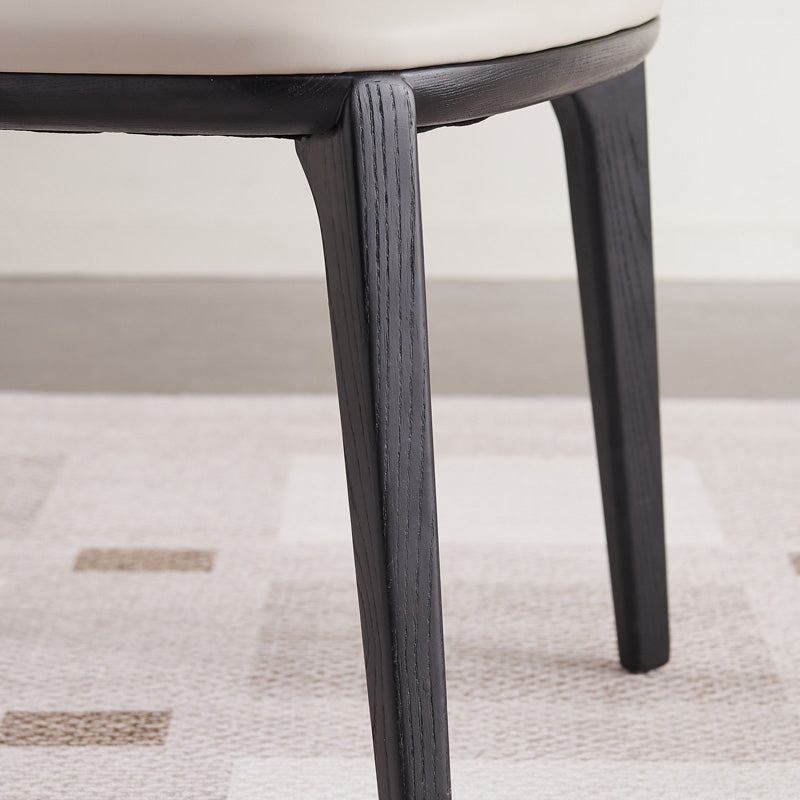 Industriebekleidungspolsterer Esstuhl Armless Esszimmerstuhl