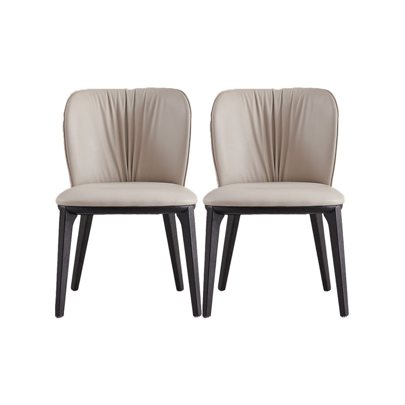 Industriebekleidungspolsterer Esstuhl Armless Esszimmerstuhl