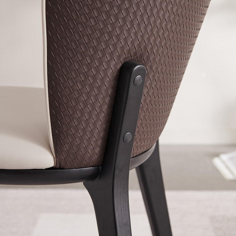 Industriebekleidungspolsterer Esstuhl Armless Esszimmerstuhl