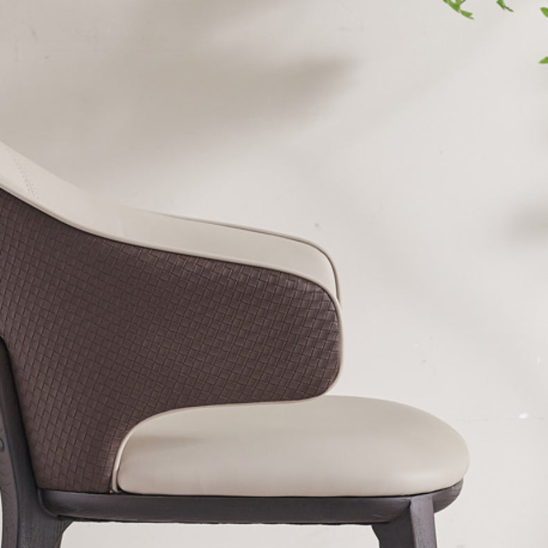 Industriebekleidungspolsterer Esstuhl Armless Esszimmerstuhl