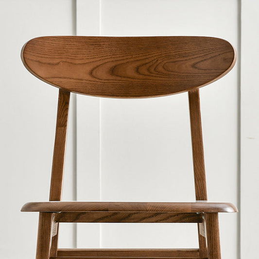 Traditional Kitchen Dining Chairs Solid Wood Open Back Side Chair