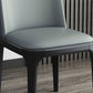 Sillas de Parsons de estilo moderno silla de comedor de cuero falso para comedor