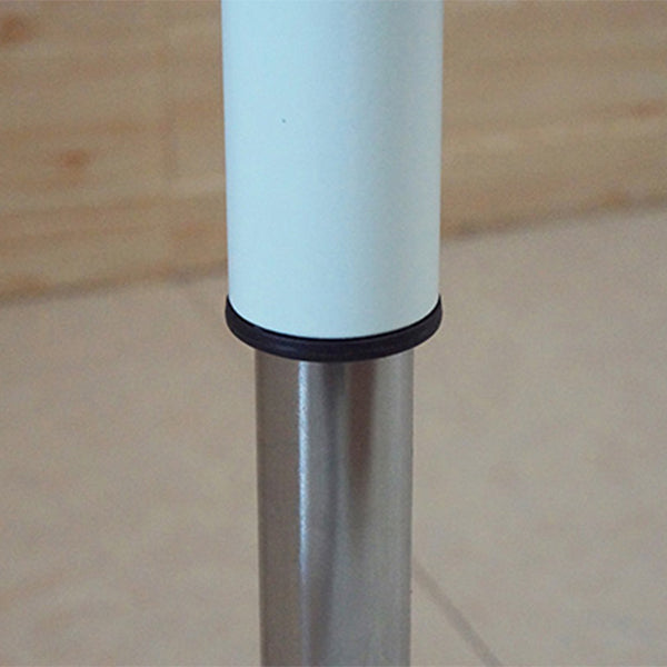 White Manufactured Wood Bistro Table Foldable Pub Table for Living Room Clearhalo 'Bar Furniture' 'Bar Tables' 'bar_tables' 'furn' 'furn_bar_tables' 'Furniture' 'Kitchen & Dining Furniture' 7256394