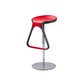 Armless Bar Stools Adjustable Height Dining Stool with Metal Base