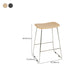 Industrielle Metall-Thekenhocker, Sattelsitz-Thekenhocker für das Wohnzimmer