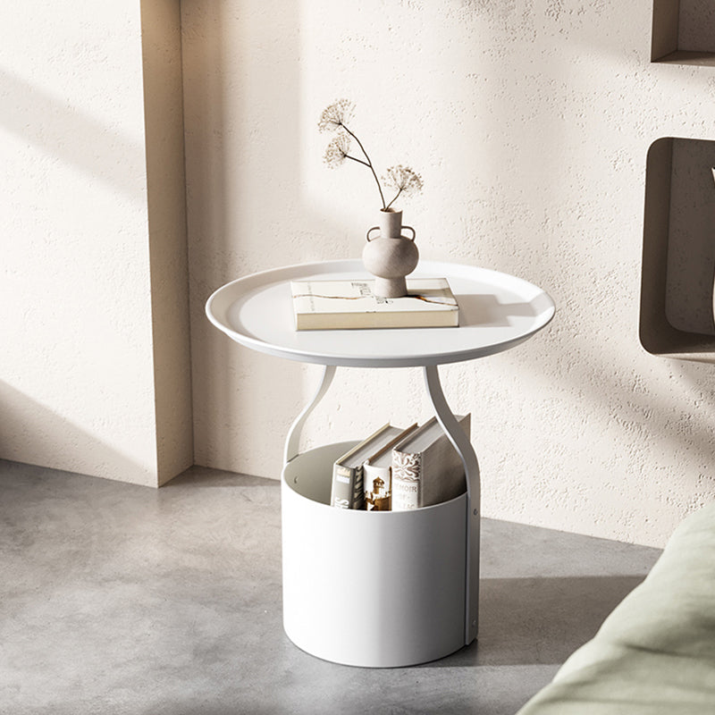 Modern bed nachtkastje metalen open opberg nachttafel voor slaapkamer