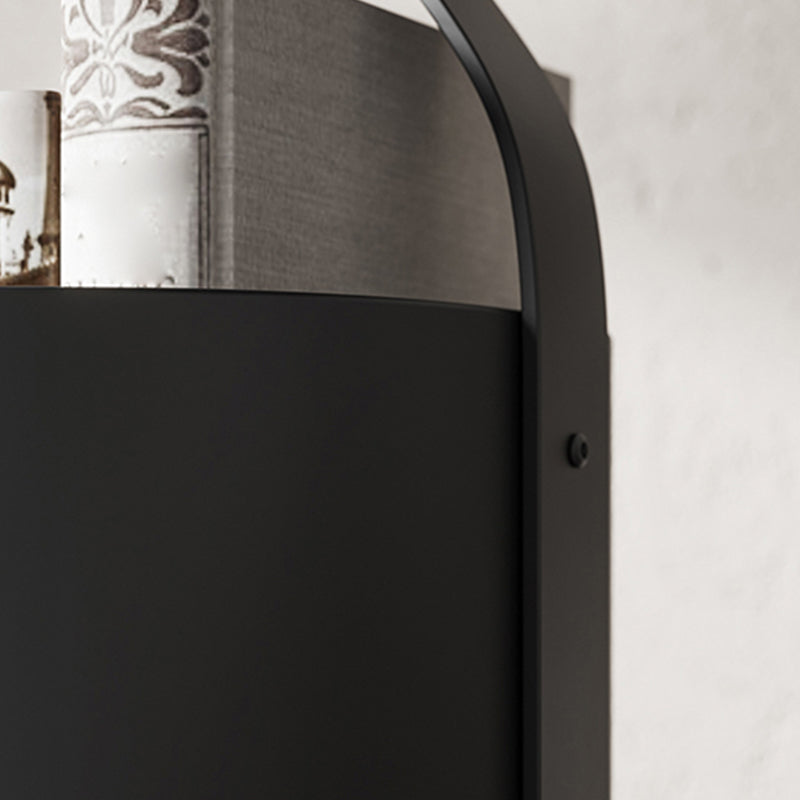 Modern bed nachtkastje metalen open opberg nachttafel voor slaapkamer