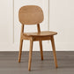 Solid Wood Dining Room Chairs Industrial Style Open Back Side Chair