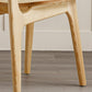 Solid Wood Dining Room Chairs Industrial Style Open Back Side Chair