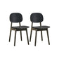 Solid Wood Dining Room Chairs Industrial Style Open Back Side Chair