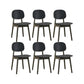 Solid Wood Dining Room Chairs Industrial Style Open Back Side Chair