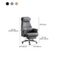 Modern Office Chair Armless Leather No Distressing Ergonomic Desk Chair with Wheels Clearhalo 'furn' 'furn_office_chair' 'Furniture' 'Office Chairs' 'Office Furniture' 'office_chair' 7257183