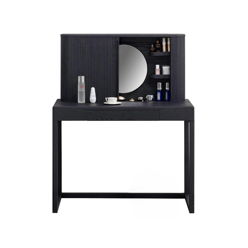 Tavolo da scrivania per vanità tradizionale per la camera da letto tavolo da toeletta in legno massiccio