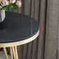 19"W Contemporary Corner Table Round Storage Accent Side Table Clearhalo 'Coffee & Accent Tables' 'End & Side Tables' 'end_side_tables' 'furn' 'furn_end_side_tables' 'Furniture' 'Living Room Furniture' 7257301