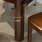 Dining Room Extendable Dinner Table Rubberwood 4 Legs Dining Table