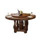 Solid Wood Dining Table Convertible Dining Table for Kitchen Room