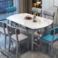 Table de salle à manger extensible en pierre frittée pour cuisine