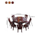 Traditional Oak Dining Table Extendable Dining Table for Kitchen Clearhalo 'Dining Tables & Seating' 'Dining Tables' 'dining_table' 'furn' 'furn_dining_table' 'Furniture' 'Kitchen & Dining Furniture' 7257562