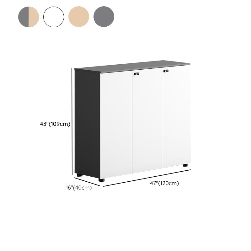 Archivo de madera de ingeniería Archivador lateral contemporáneo