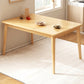 Contemporary 1/4/5 Pieces Dining Table Rectangle Wood Furniture for Restaurant