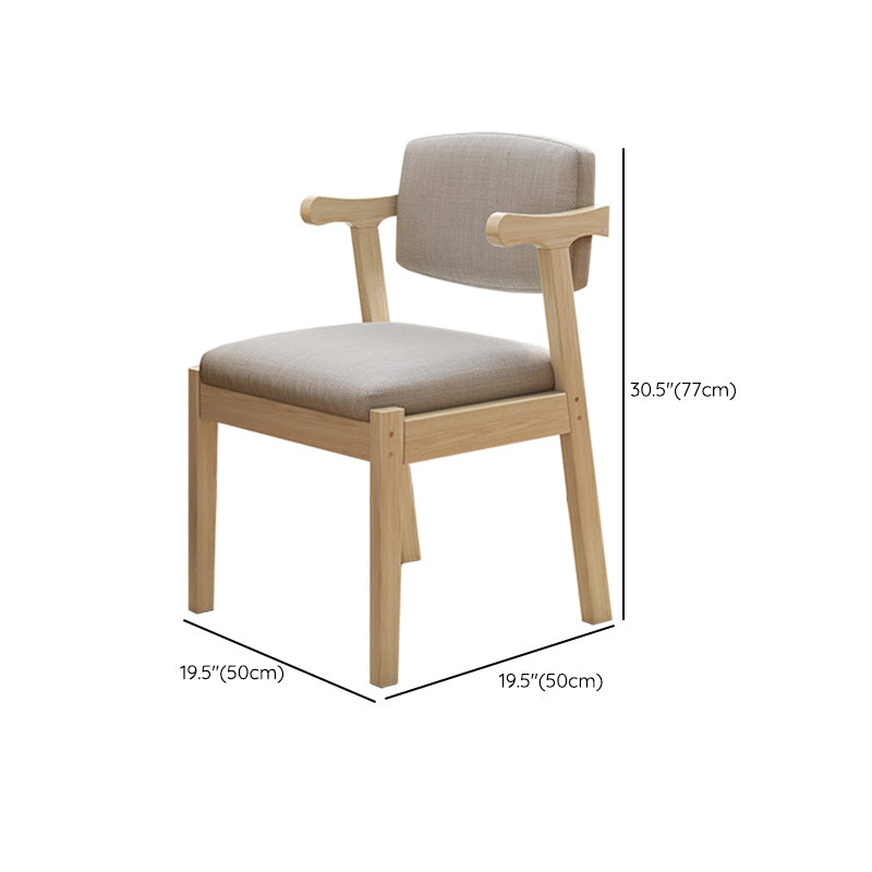 Contemporary 1/4/5 Pieces Dining Table Rectangle Wood Furniture for Restaurant