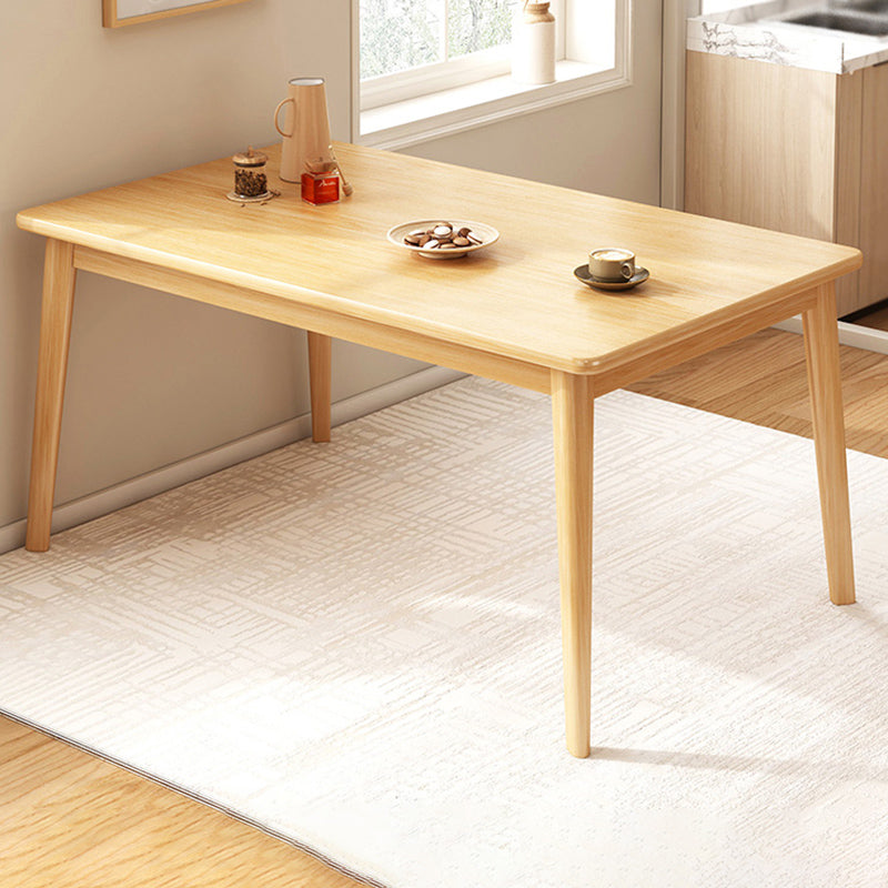 Modern 1/4/5 stuks eettafel houten rechthoekige meubels voor restaurant