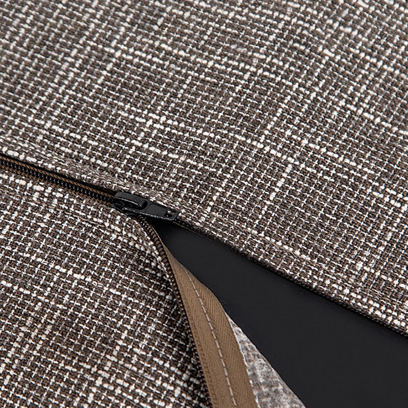 Moderna sedia reclinabile reclinabile in polvere in polvere in grigio