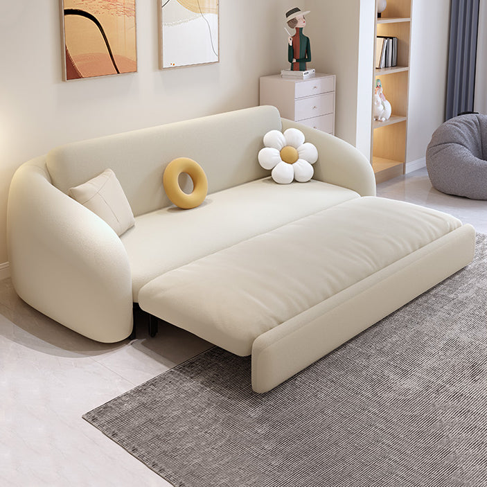 37 "divano scandinavo largo futon bianco abbreviabile divano pieghevole