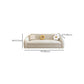 37 "divano scandinavo largo futon bianco abbreviabile divano pieghevole