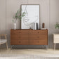 Cómoda cómoda de almacenamiento moderna, cómoda de madera maciza con cajones 5/6/9