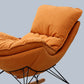 Modern Style Rocking Chair Indoor Mother Feeding Sofa Rocking Chair with Ottoman