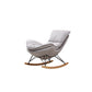 Modern Style Rocking Chair Indoor Mother Feeding Sofa Rocking Chair with Ottoman