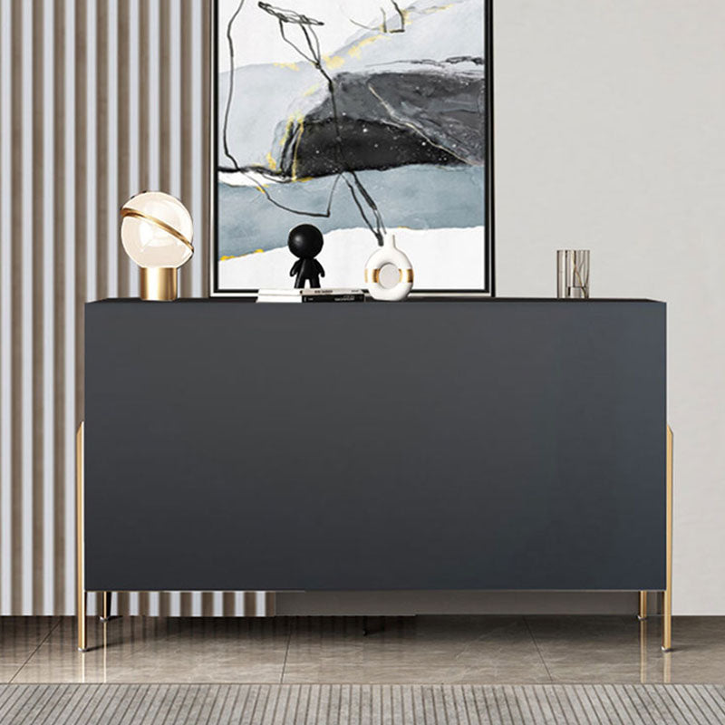 Tavolo glam tavolo ingegnerizzato in legno a buffet con cassetti per sala da pranzo