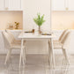 Rectangle Dining Table Contemporary 4 Legs Dining Site Table Clearhalo 'Dining Tables & Seating' 'Dining Tables' 'dining_table' 'furn' 'furn_dining_table' 'Furniture' 'Kitchen & Dining Furniture' 7261099