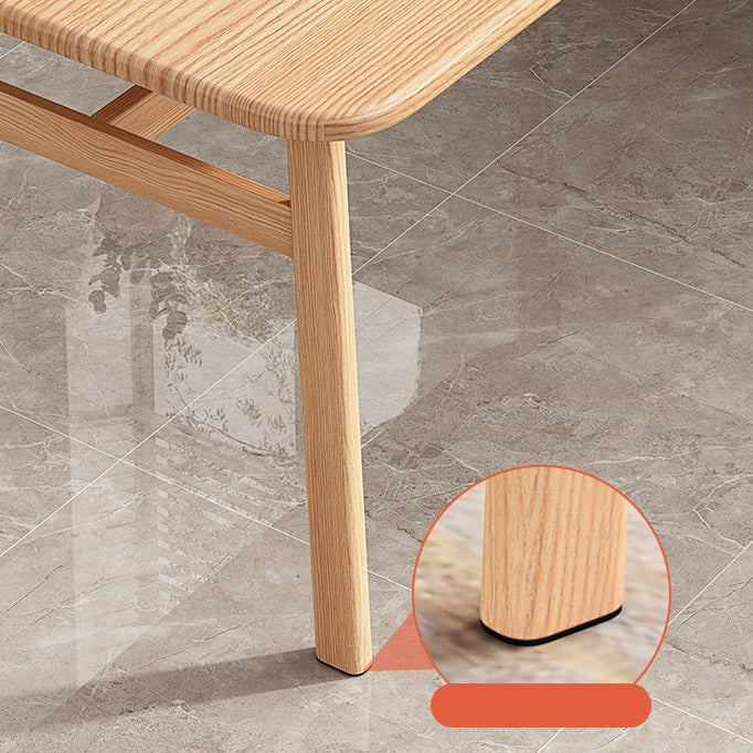 Contemporary Rectangle Kitchen Dinner Table 4 Legs Dining Table Clearhalo 'Dining Tables & Seating' 'Dining Tables' 'dining_table' 'furn' 'furn_dining_table' 'Furniture' 'Kitchen & Dining Furniture' 7261119