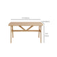 Contemporary Rectangle Kitchen Dinner Table 4 Legs Dining Table Clearhalo 'Dining Tables & Seating' 'Dining Tables' 'dining_table' 'furn' 'furn_dining_table' 'Furniture' 'Kitchen & Dining Furniture' 7261126