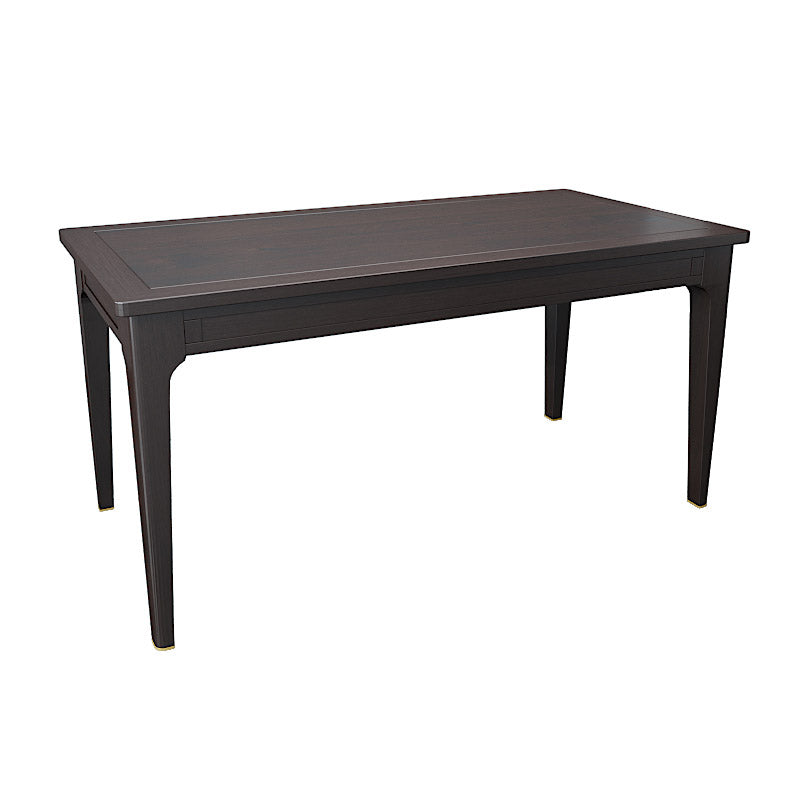 Rectangle Counter Dining Table Traditional Dinner Room Kitchen Table Wood Without Chairs Clearhalo 'Dining Tables & Seating' 'Dining Tables' 'dining_table' 'furn' 'furn_dining_table' 'Furniture' 'Kitchen & Dining Furniture' 7261175