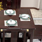 Rectangle Counter Dining Table Traditional Dinner Room Kitchen Table Clearhalo 'Dining Tables & Seating' 'Dining Tables' 'dining_table' 'furn' 'furn_dining_table' 'Furniture' 'Kitchen & Dining Furniture' 7261176