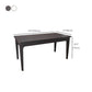 Rectangle Counter Dining Table Traditional Dinner Room Kitchen Table Clearhalo 'Dining Tables & Seating' 'Dining Tables' 'dining_table' 'furn' 'furn_dining_table' 'Furniture' 'Kitchen & Dining Furniture' 7261181