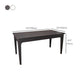 Rectangle Counter Dining Table Traditional Dinner Room Kitchen Table Clearhalo 'Dining Tables & Seating' 'Dining Tables' 'dining_table' 'furn' 'furn_dining_table' 'Furniture' 'Kitchen & Dining Furniture' 7261182
