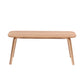 Solid Wood Dining Room Table Contemporary Natural Dining Site Table