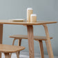 Solid Wood Dining Room Table Contemporary Natural Dining Site Table