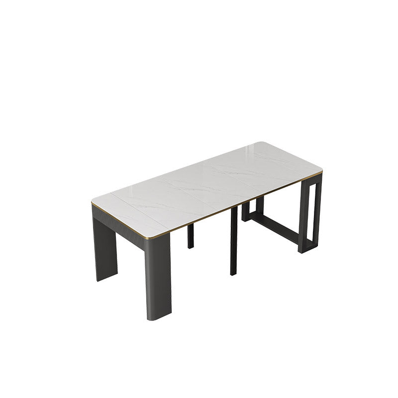 Rectangle Dîner table de cuisine table de cuisine contemporaine table à manger