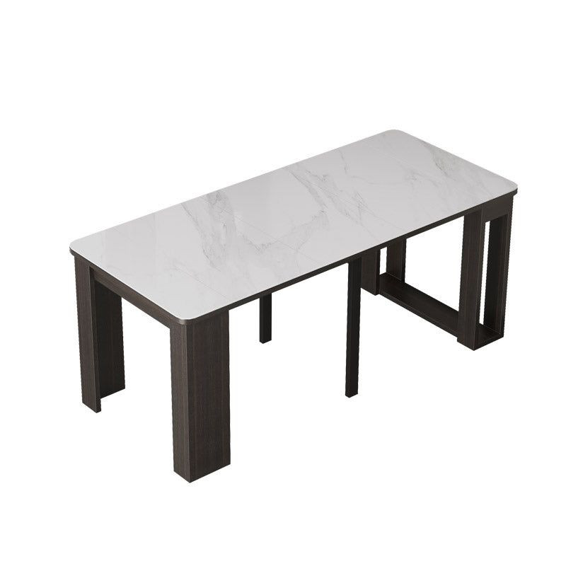 Rectangle Dîner table de cuisine table de cuisine contemporaine table à manger