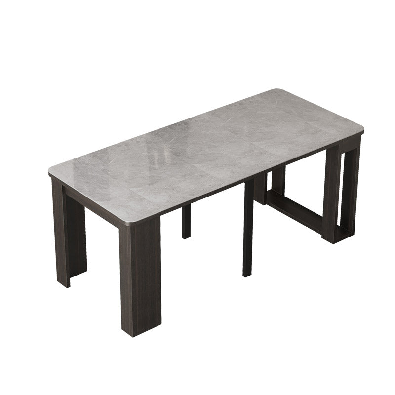 Rectangle Dîner table de cuisine table de cuisine contemporaine table à manger